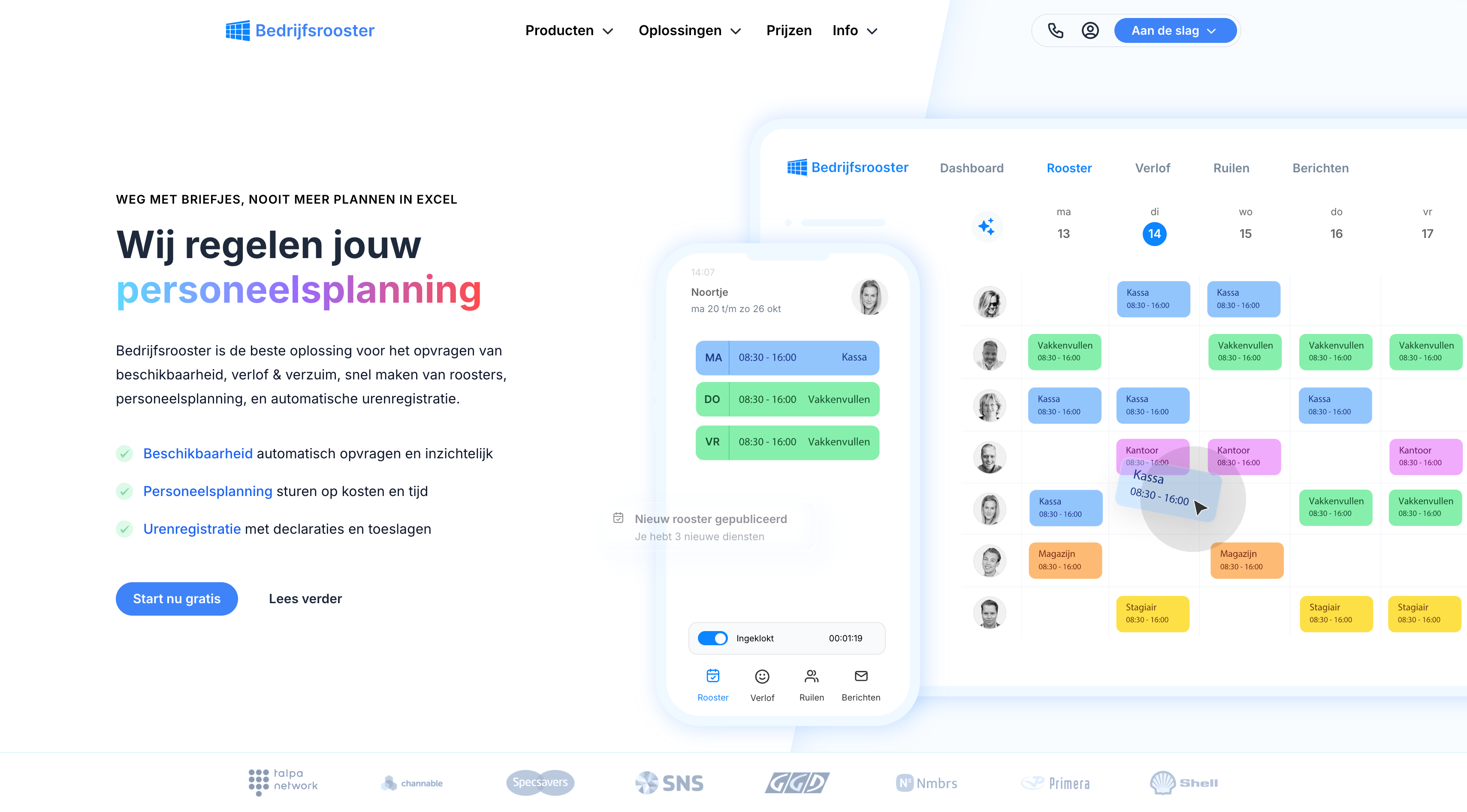 Bedrijfsrooster in een nieuw jasje (en dat zit lekker!)